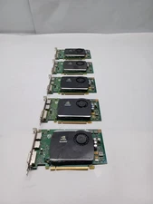Lot of 5 NVIDIA Quadro FX 580 (R784K) 512 MB GDDR3 SDRAM PCI Graphic Cards