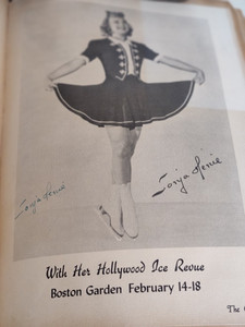 RENOWN OLYMPIC SKATER SONJA HENIE SCRAPBOOK