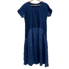 KAPITAL - Blue White Women's Dress