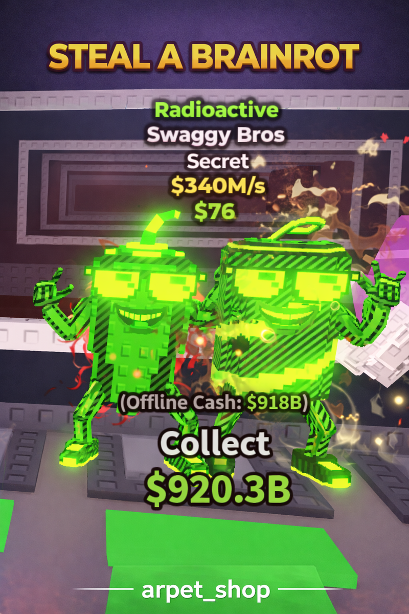 Roblox Steal A Brainrot ⭐ Secret Brainrots ⭐ Fast Delivery