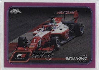 2024 Topps Chrome Formula 1 F3 Cars Pink Refractor /75 Dino Beganovic #115 15wb