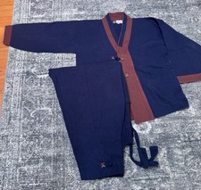 Genuine Hanbok Made In Korea Thick Cotton Traditional Dress Great Condition XL