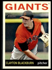 2013 Topps Heritage Minor League #30 Clayton Blackburn
