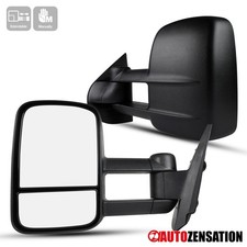 Fully-adjust Towing Mirrors Fit 07-14 Chevy Silverado Gmc Sierra 1500 2500 3500