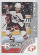 2001-02 SPx Rookie Redemptions Prizes /1250 Henrik Tallinder #R4 RC