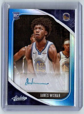 2020-21 Panini Absolute Memorabilia James Wiseman Rookie Autographs Level 2 #/49