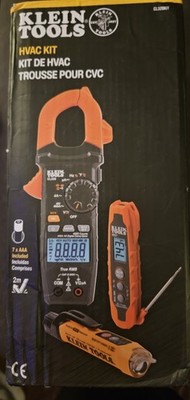 Klein Tools Auto-Ranging Digital Clamp Meter Ir Thermometer Ncvt39