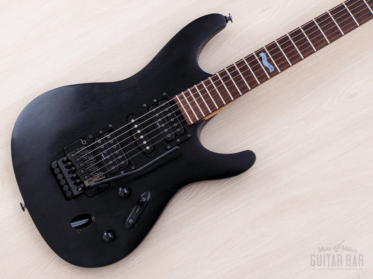 2001 Ibanez Prestige S Series S470 HSH Satin Black w/ Floyd Rose