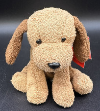 NWT Russ Berrie Luv Pets Buddy Brown Puppy Dog 5" Beanbag Plush 3035