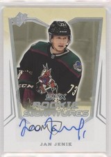 2021-22 SPx SPx Rookie Signatures Jan Jenik #SPXR-JJ Auto 0il7