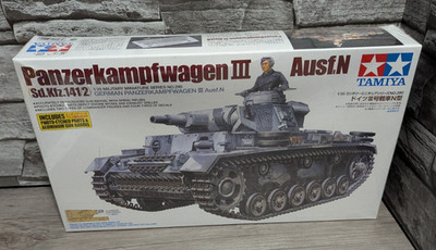 Tamiya 35290 1/35 Tank Model Kit German Panzerkampfwagen Pz.kpfw.III Ausf.N