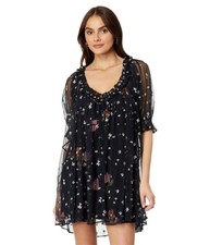 Free People Womens' With Love Mesh Mini - Black