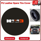 For Jeep, Hummer H3 Spare Tire Cover, Spare Wheel Cover, Waterproof Dustproof