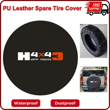 For Jeep, Hummer H3 Spare Tire Cover, Spare Wheel Cover, Waterproof Dustproof