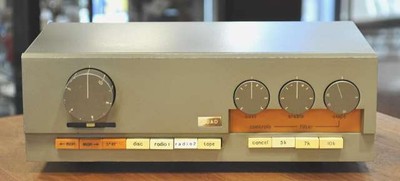 Quad 33 Control Amplifier, British Sound, Used, Replaced Volume, Clear Audio