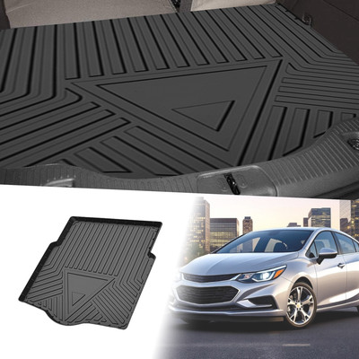 Cargo Liner Rear Trunk Mat for Chevrolet Cruze Sedan 2016-2019 TPE 1 Pc