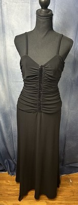 Nueva Dress 90s Size 6 Gothic Ruched Sequins