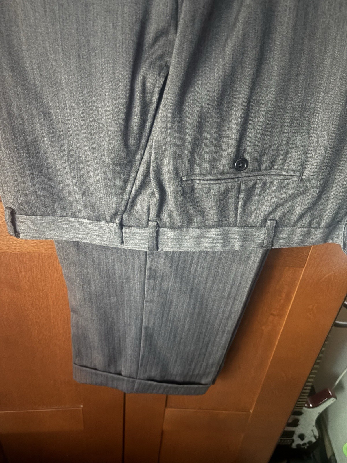 Joseph A Bank Signature Collection Men’s Suit, Grey, Size 54 Long