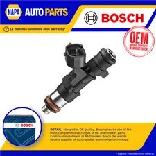 Petrol Fuel Injector fits CITROEN C3 Pluriel 1.6 03 to 12 Nozzle Valve Bosch New