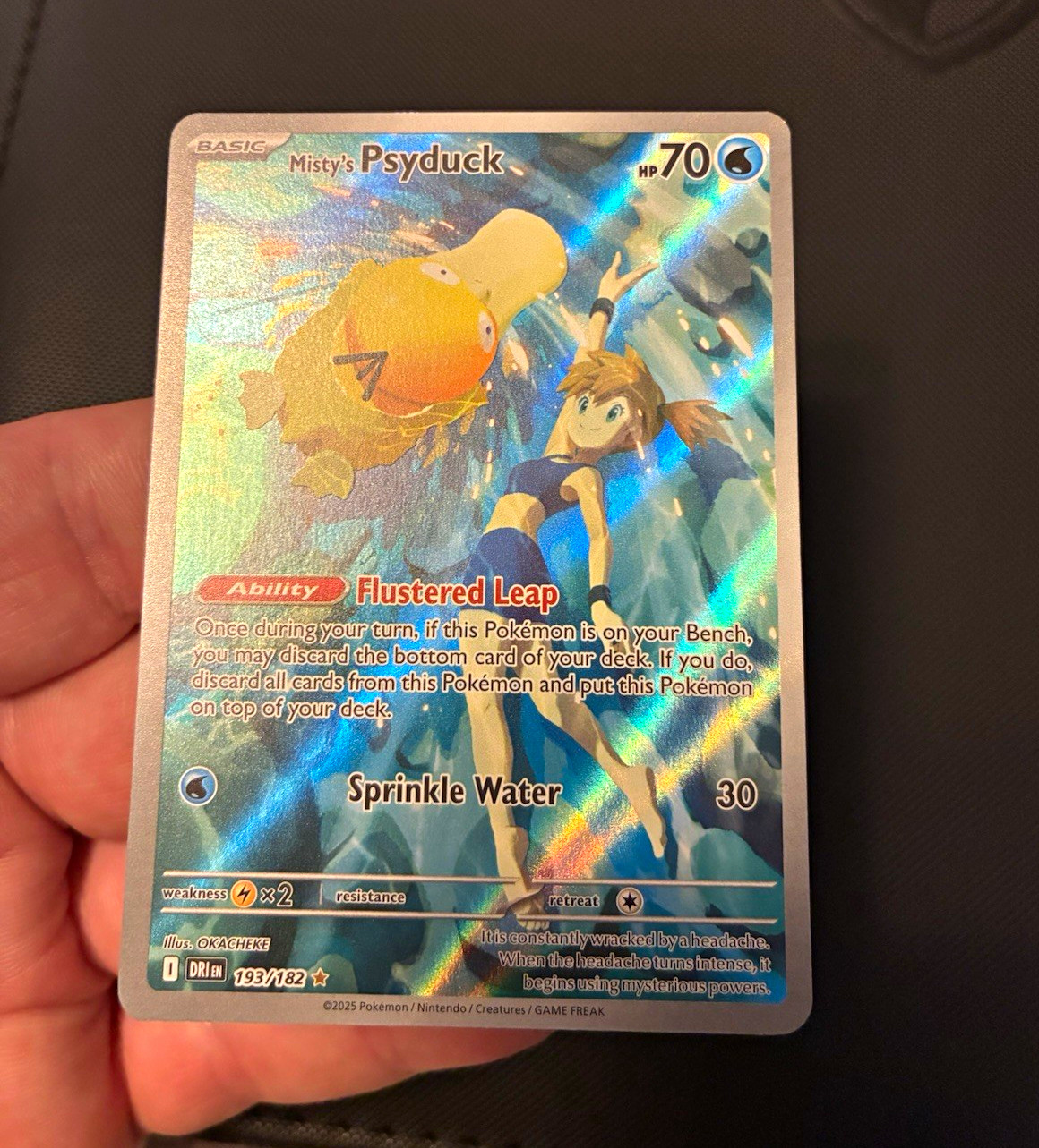 Misty's Psyduck 2025 Scarlet & Violet: Destined Rivals #193/182