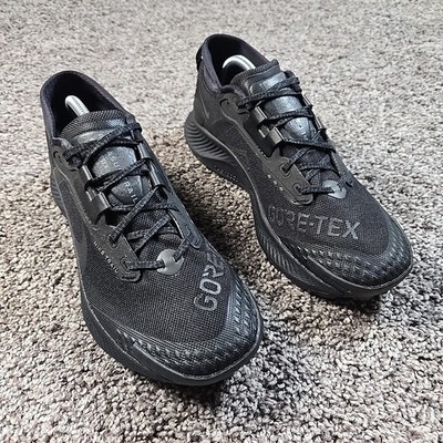 Nike Pegasus Trail 3 GTX Women's Size 9.5 Running Shoes Triple Black DC8794-001