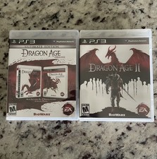 Dragon Age Origins Ultimate Edition AND DA-2 PS3 NEW SEALED Sony PlayStation 3 