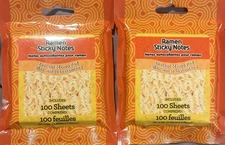 Ramen 2PK Sticky Notes Funny Stationary For School, Office And More
