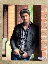 Garrett Hedlund Signed Tulsa King “Mitch Keller” 8X10 Photo With PSA COA