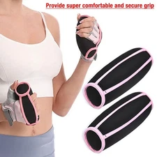 Pair of Hand Weights Set 1LB Comfortable Grip Multipurpose Soft Dumbbells
