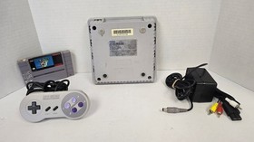 Nintendo SNES Jr Gaming Lot *Tested & Works*