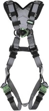 MSA V-FIT Safety Harness Full Body Standard (Med) 10194630 Back D-Ring Quick