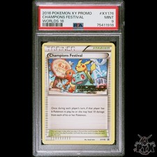 Champions Festival XY176 PSA 9 Low POP (No PSA 10) 2016 World Championship Promo on eBay