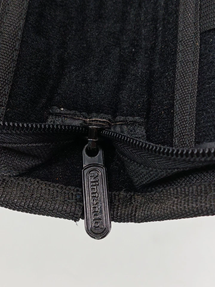 Official Nintendo DS GBA DSi XL Black Folio Folder Carrying Case with Logo - Image 4 of 4