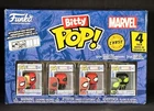 Funko Bitty Pop! Marvel Spider-Man 4 Pack with Limited Chase Stealth Suit 1/3