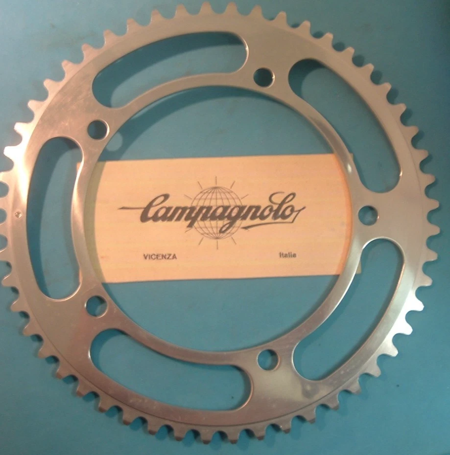 Campagnolo 52Tx 144BCD Nuovo Record Era Road Chainring-NEW/NOS-5 to 9-Spd++ - Image 4 of 4