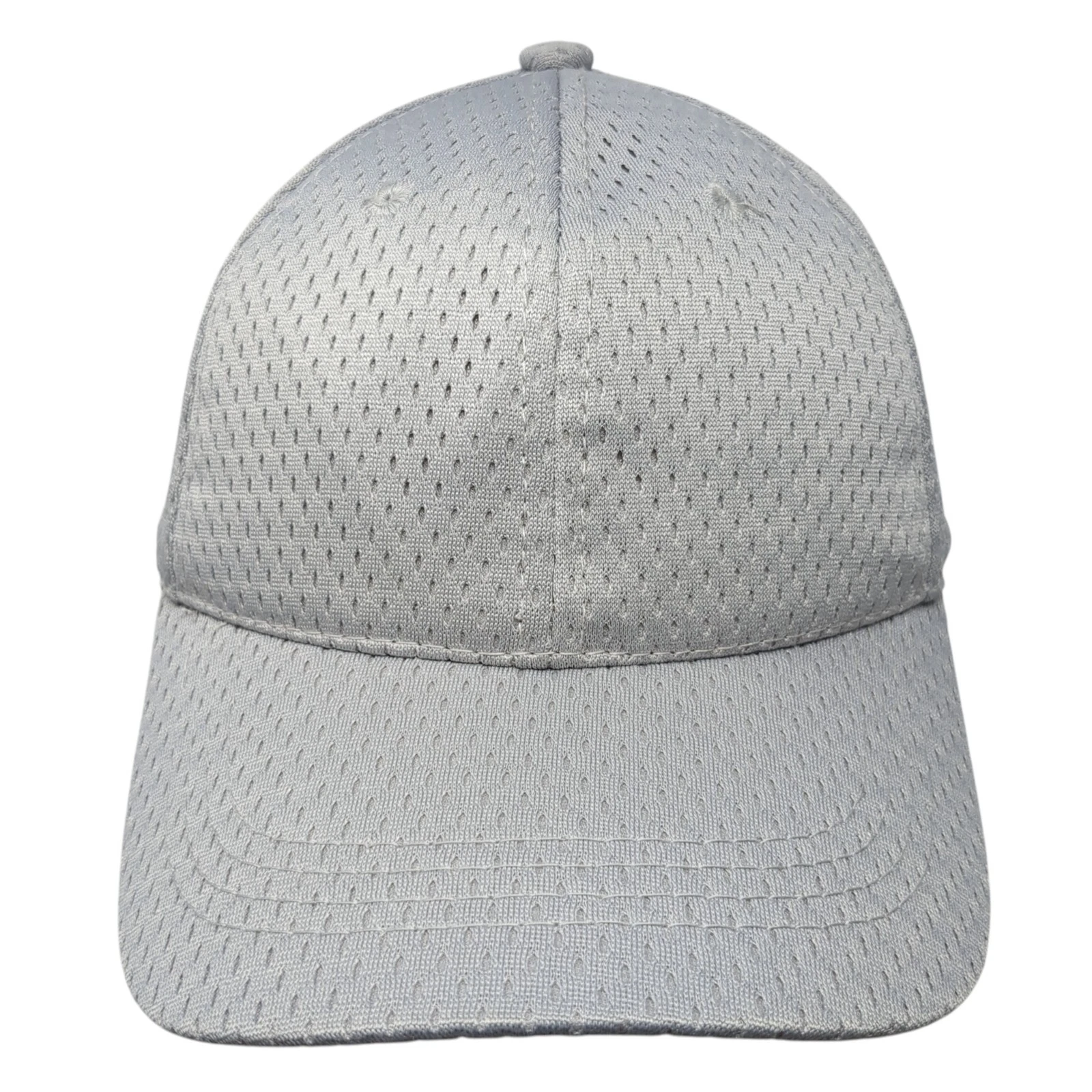 Outdoor Cap Strapback Baseball Hat Gray One Size Adjustable Blank