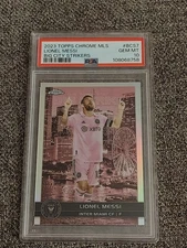 2023 Topps Chrome MLS - Big City Strikers Lionel Messi #BCS-7