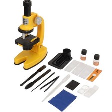 Kids Beginner Microscope Science Kit 200X/600X/1200X Microscope for Kids 8-12