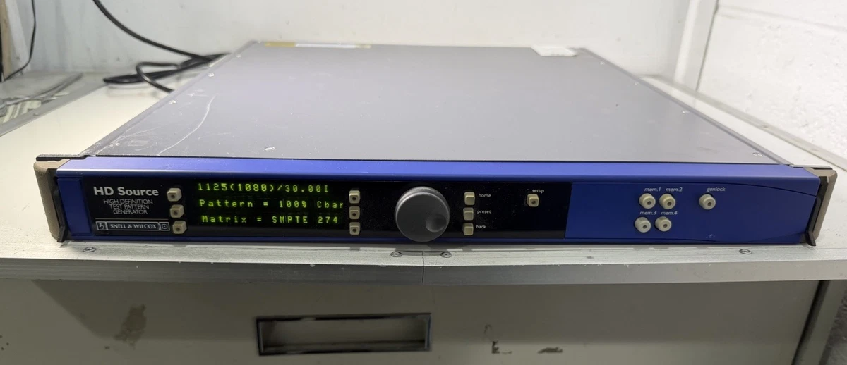 Test Pattern Generator Video Signal Generators for sale - eBay