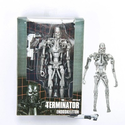 NECA The Terminator T-800 Endoskeleton PVC Action Figure Collectible Model Toy C