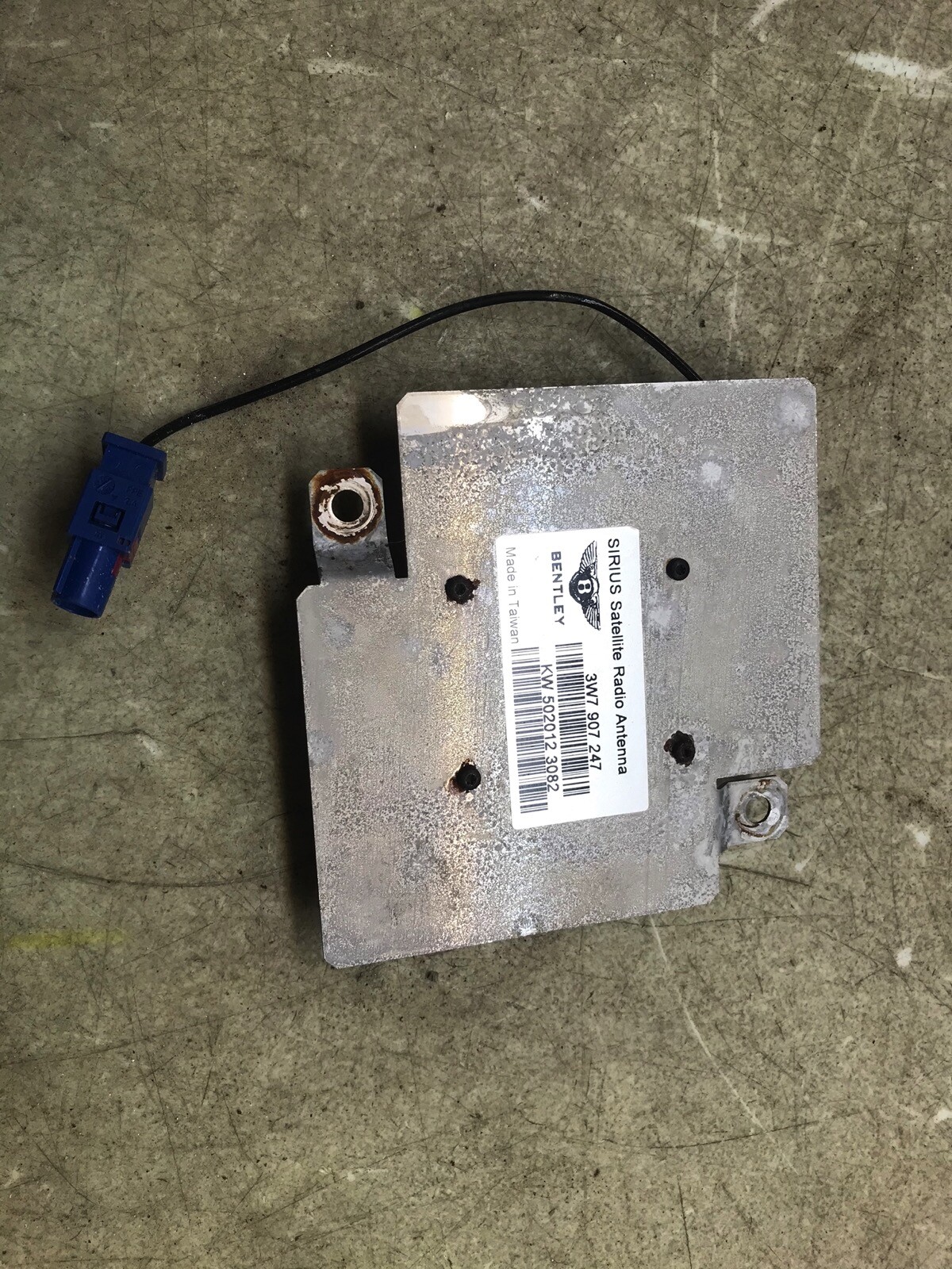 13 14 15 Bentley GT Sirius Satellite Module 3W7907247
