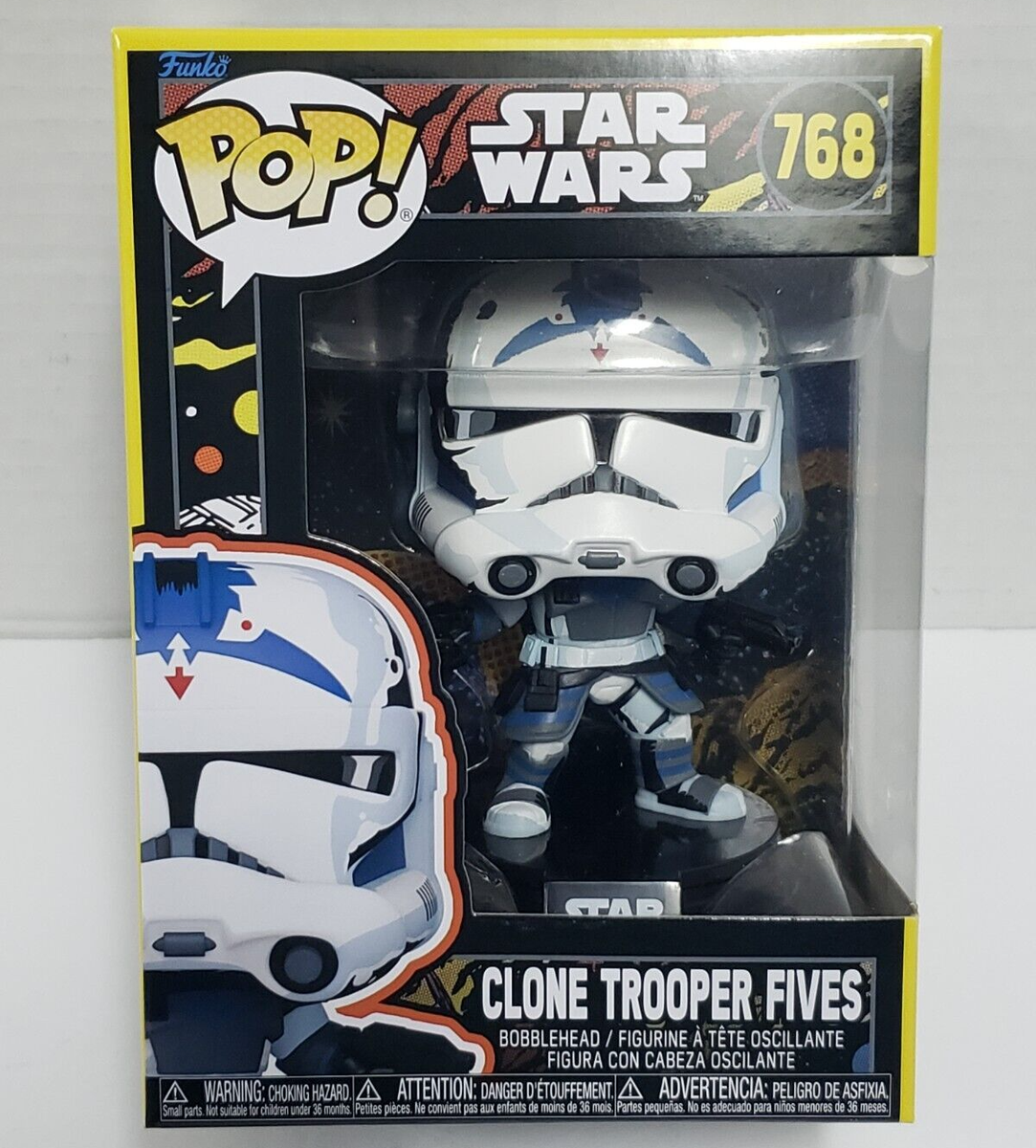 CLONE TROOPER FIVES Star Wars The Clone Wars Funko POP! #768