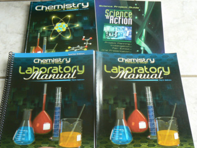 ABeka CHEMISTRY 3E,gr.11 Text & Lab Manual,Lab Key,Project Guide CURRENT $175