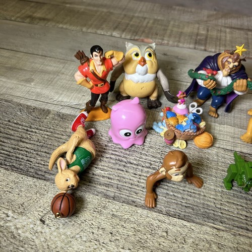 Disney Mini Figures 17 pc Lot Doc McStuffens Toy Story Dory Etc Cake Toppers - Picture 2 of 5