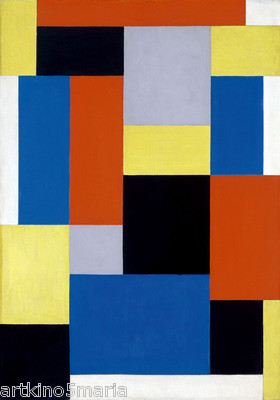 THEO VAN DOESBURG COUNTER COMPOSITION XX ABSTRACT ART  Giclée Print Fine Canvas