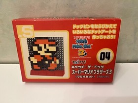 Set Pin Panel Tomytec toy Super Marion Bros Nes vintage Mario Taito Puzzle game