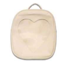 Ita Bag - White Heart Window Back Pack Anime Manga NEW