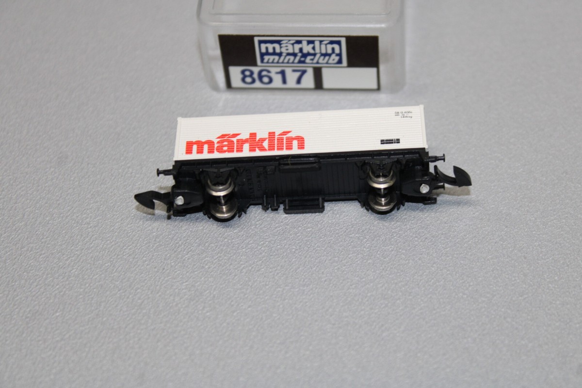 Märklin 8617 2-Axle Container Wagon Manufacturer Advertising