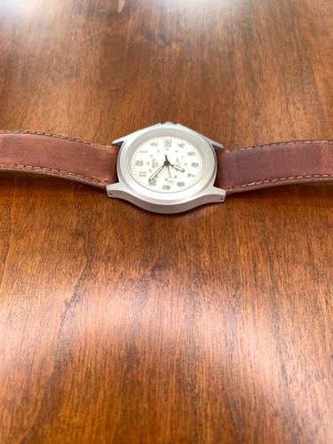 Brighton Harbor Light 5 ATM Japan movement VTG Field watch Stainless NEW battery - Picture 5 of 8