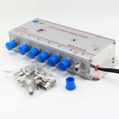 JMA 1030MK6 CATV Signal Amplifier TV Signal Amp 1 IN 6 OUT JMA 1030MK6 CATV Signal Amplifier TV Signal Amp 1 IN 6 OUT